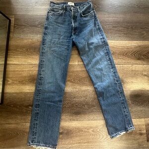 Agolde 90’s Pinch Waist jean in Range